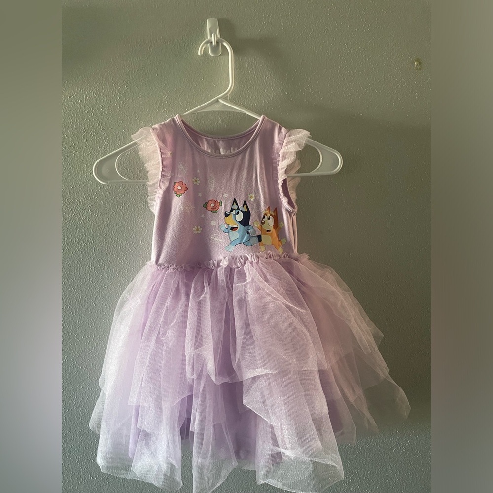 Bluey Pink tutu dress